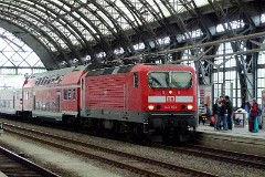 DB 143 884-5, Dresden Hauptbahnhof, 3. May 2015