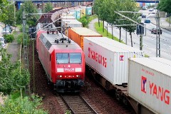 DB 145 062-6, Hamburg Harburg, 26. July 2007