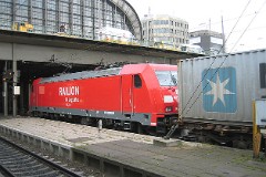 Railion 185 257-3, Hamburg Hbf., 20. October 2007