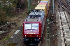 Emons Rail Cargo, 185 513-9, Meckelfeld, 7. April 2016