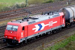 HGK (Häfen und Güterverkehr Köln AG) 185 606-1, Maschen Rangierbahnof, 7. April 2016