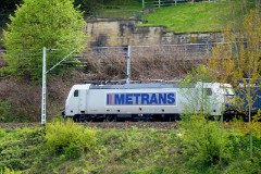 Metrans 386 011-1, Bad Schandau an der Elbe, 3. May 2015