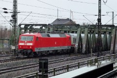 DB 120 127-6, Hamburg Veddel, 30. January 2015