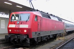 DB 120 108-6, Hamburg Altona, 25. December 2006