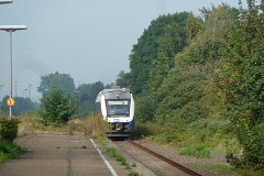 NWB (NordWestBahn), Rinteln Nord, 21. August 2014