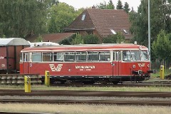 Uerdingen Schienenbus, EVB, Bremervörde, 27. July 2007