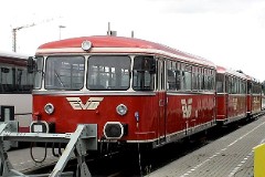 Uerdingen Schienenbus, EVB, Bremervörde, 27. July 2007