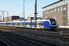 NWB (NordWestBahn) ET 440 222, Bremen Hauptbahnhof, 28. February 2015