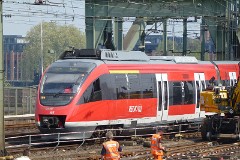 DB, Cologne / Köln, Hohenzollernbrücke, 12. April 2014