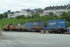 NSB and CargoNet, Di 8, Bodø, 16. July 2010