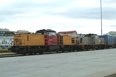 NSB and CargoNet, Di 8, Bodø, 16. July 2010