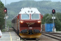 NSB Di 4, Mosjøen, 18. July 2010
