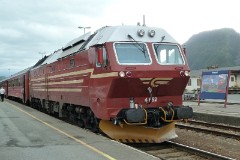 NSB Di 4, Mosjøen, 18. July 2010
