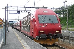 NSB El 18, Geilo, 10. July 2005