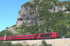 NSB El 18, Haugastøl, 11. July 2005