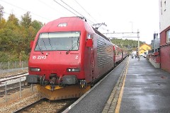 NSB El 18, Geilo, 19. September 2007