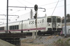 Talgo waggon set, Lisbon, Santa Apolónia, 4. December 2005