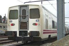 Talgo waggon set, Lisbon, Santa Apolónia, 4. December 2005