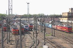 St. Petersburg, Moscow railway station, Moskovsky Vokzal, 14. May 2006