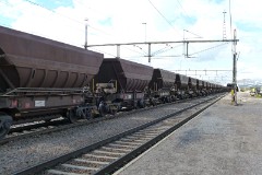 LKAB train, Vassijaure, 9. July 2010