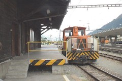 RhB (Rhätische Bahn), Samedan, 1. July 2008