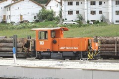 RhB (Rhätische Bahn), Pontresina, 1. July 2008