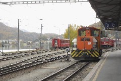RhB (Rhätische Bahn), St. Moritz, 14. October 2008
