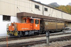 RhB (Rhätische Bahn), Pontresina, 14. October 2008