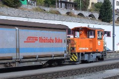 RhB (Rhätische Bahn), St. Moritz, 8. October 2009
