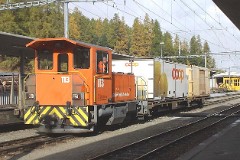 RhB (Rhätische Bahn), Pontresina, 10. October 2009