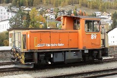 RhB (Rhätische Bahn), Samedan, 11. October 2009