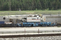 RhB (Rhätische Bahn), Samedan, 1. July 2008