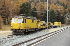 RhB (Rhätische Bahn), Morteratsch, 16. October 2008