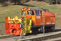 RhB (Rhätische Bahn), Pontresina, 18. October 2008