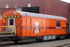 RhB (Rhätische Bahn), Samedan, 18. October 2008