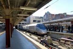 Amtrak Acela, Boston, Massachusetts, South Station, 6. December 2015