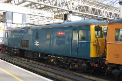 British Rail, London, Waterloo Station, 6. Januar 2008