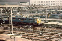 British Rail, London, Euston, 10. September 1976