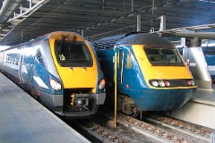 British Rail, London, St. Pancras, 6. January 2008