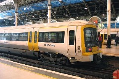 South Eastern, London, Waterloo Station, 6. January 2008