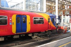 South West Trans, London, Waterloo Station, 6. January 2008