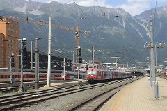 Innsbruck Hauptbahnhof, 20. July 2007