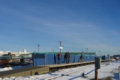 Hirtshals, Color Line Ferry Terminal (Ferry from Hirtshals to Kritsiansand and Larvik in Norway), 28. January 2006