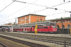 Passau Hauptbahnhof, 26. June 2005