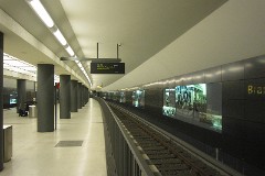 Berlin, U-Bahn Brandenburger Tor, 27. September 2014