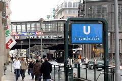 Berlin Friedrichstraße, 8. April 2007