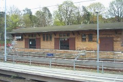 Berlin Wannsee, Altes Bahnhofsgebäude, 9. April 2007