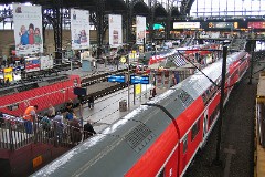 Hamburg Hauptbahnhof, 17. May 2009