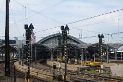 Gologne Central Station (Köln Hauptbahnhof), 13. April 2014