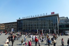 Gologne Central Station (Köln Hauptbahnhof), 13. April 2014